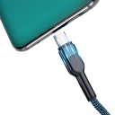 Cavo di ricarica rapida USB A a USB C lungo 2 m 5A 480 Mbps cavo di ricarica dati resistente e durevole 2