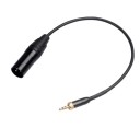 Cavo per microfono da jack 3.5 mm a XLR 3-pin M/M 5