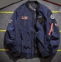 Cazadora bomber de hombre con estampado 10