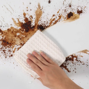 Cearcea de curățare pătrată pentru bar 30 x 30 cm Cearcea rezistentă din microfibră din fibre de poliester pentru lustruirea și uscare sticlei și suprafețelor 5