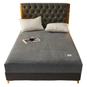 Cearceaf elastic din flanel 90 x 200 cm, Cearceaf neted, moale și cald, rămâne la locul lui 12