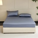 Cearceaf elastic din mătase 140 x 190 x 30 cm 100% mătase de dud Cearceaf de lux pentru saltea cu elastic pe toată circumferința 2