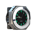 Ceas de motocicletă cu ghidon 22-28mm IPX7, impermeabil, din aluminiu, cadran luminos, vizibilitate nocturnă, durabil 11