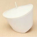 Ceașcă de ceai cu filtrul pentru ceai vrac Formă înclinată cu capac Frunzele rămân separate de băutură Material plastic Capacitate 200 ml 1