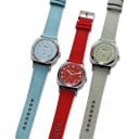 Ceasuri automate pentru femei Berny Minimaliste cu dată Rezistente la apă 50 m 38 mm Oțel inoxidabil Sticlă safir Curea din pânză 7