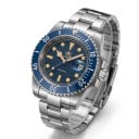 Ceasuri de scufundare pentru bărbați cu dată Rezistent la apă 200 m Lunetă ceramică Carcasă de 41 mm Oțel inoxidabil 316L Indici luminoși 1