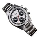 Ceasuri mecanice de lux pentru bărbați Chronograf cu mecanism manual Capac transparent Carcasă 38 mm Sticlă safir Oțel inoxidabil 316L Brățară 10