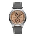Ceasuri pentru bărbați Farasute Regulateur Luxos cu mecanism manual și cadran giloșat Rezistent la apă 5 bar Diametru 39 mm Oțel 316L Curea 7
