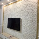 Ceiling Decorative Wallpaper 35 x 35 cm 12 pcs 3D Effect Waterproof Self-adhesive Ceiling Panels for Living Room Bedroom 2
