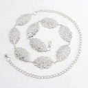 Ceinture à maillons pour femmes avec des feuilles 8