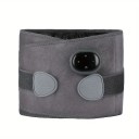 Ceinture chauffante électrique 105×15,5 cm avec fonction de massage Massage chauffant pour l'abdomen, le dos et les cuisses Température réglable Vibrations Fonctionnement sans fil 4