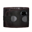 Ceinture chauffante électrique 105×15,5 cm avec fonction de massage Massage chauffant pour l'abdomen, le dos et les cuisses Température réglable Vibrations Fonctionnement sans fil 1