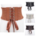 Ceinture corset pour femme avec lacets 1