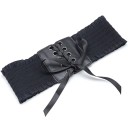 Ceinture corset pour femme avec lacets 3
