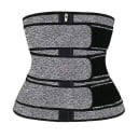 Ceinture de compression pour la perte de poids pour hommes Ceinture de modelage en néoprène Ceinture amincissante à fermeture éclair Effet 2