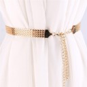 Ceinture dorée pour femme l156 1