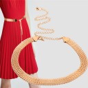 Ceinture dorée pour femme l156 4