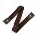 Ceinture élastique ajustable sans boucle Ceinture cachée pour un port confortable dans les pantalons Ceinture en jean pour passants Ceinture élastique sans couture 10