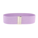 Ceinture élastique pour femmes 65 x 5 cm Ceinture large à la mode avec boucle en métal argenté Accessoire élégant pour robes et tunique 3