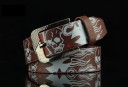 Ceinture en cuir avec tête de mort 5