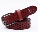 Ceinture en cuir décorative pour femme J2856 16