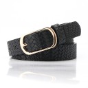 Ceinture en cuir pour femme avec motif 2