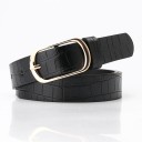 Ceinture en cuir pour femme avec motif 6