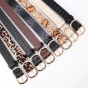Ceinture en cuir pour femme avec motif 1