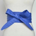 Ceinture en cuir pour femme avec nœud 9