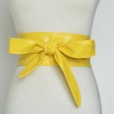Ceinture en cuir pour femme avec nœud 13