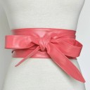 Ceinture en cuir pour femme avec nœud 10