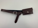 Ceinture en cuir pour femme avec poche 8