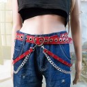 Ceinture en cuir pour femme L124 6