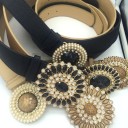 Ceinture en cuir pour femme L211 2