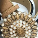 Ceinture en cuir pour femme L211 3