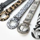 Ceinture en cuir pour femme L246 3