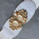Ceinture en cuir pour femme L43 2