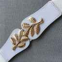 Ceinture en cuir pour femme L44 2