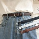 Ceinture en cuir pour femme L73 1