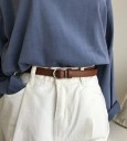 Ceinture en cuir pour femme L73 2