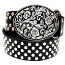 Ceinture en cuir pour femme L92 7