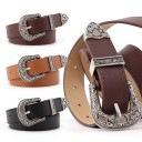 Ceinture en cuir pour femmes L28 1