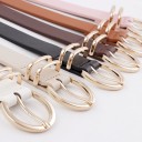 Ceinture en cuir pour femmes L39 1