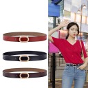 Ceinture en cuir pour femmes L81 2