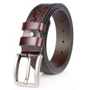 Ceinture en cuir pour homme L321 1