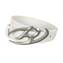 Ceinture en cuir PU 102 x 2,8 cm Ceinture unisexe réglable avec boucle en métal gothique punk Mode rock punk style Accessoires 2