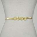 Ceinture en métal pour femme L134 2