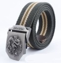 Ceinture en tissu avec dragon 16