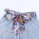 Ceinture en tissu pour femme L197 2
