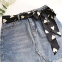 Ceinture en tissu pour femmes L100 16
